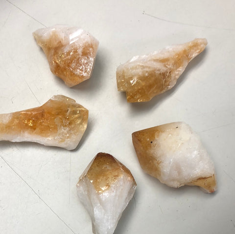 Large Citrine Points