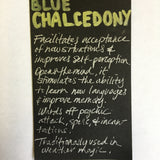 Blue Chalcedony Tumbles