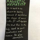Magnetic Hematite Tumbles