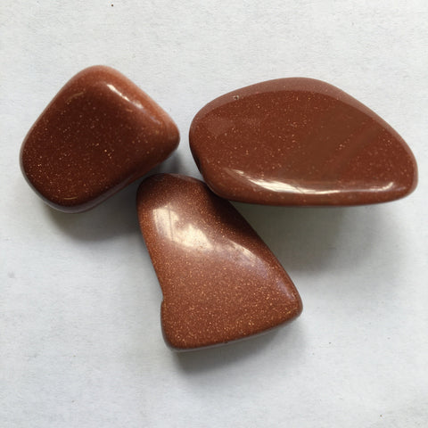 Orange Goldstone Tumbles