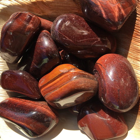 Red Tiger Eye Tumbles