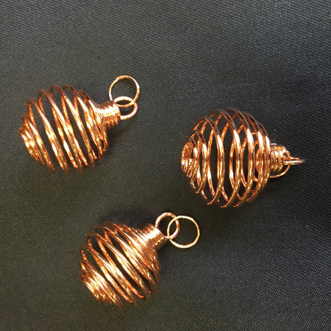 Copper Stone Cage