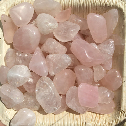Rose Quartz Tumbles