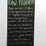 Rainbow Fluorite Raw - Tiny