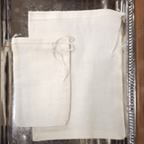 Tea Bags - Cotton Drawstring