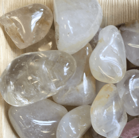 Hematoid Quartz Tumbles