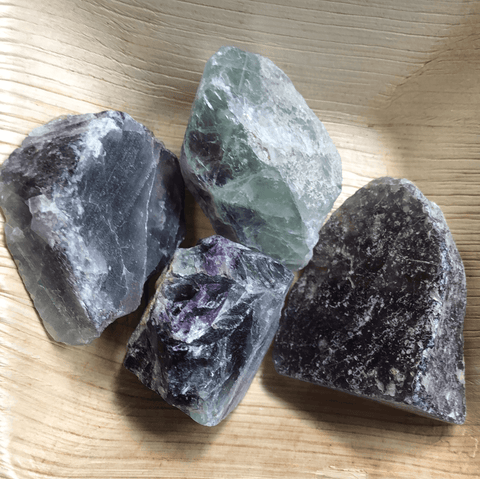 Rainbow Fluorite Raw